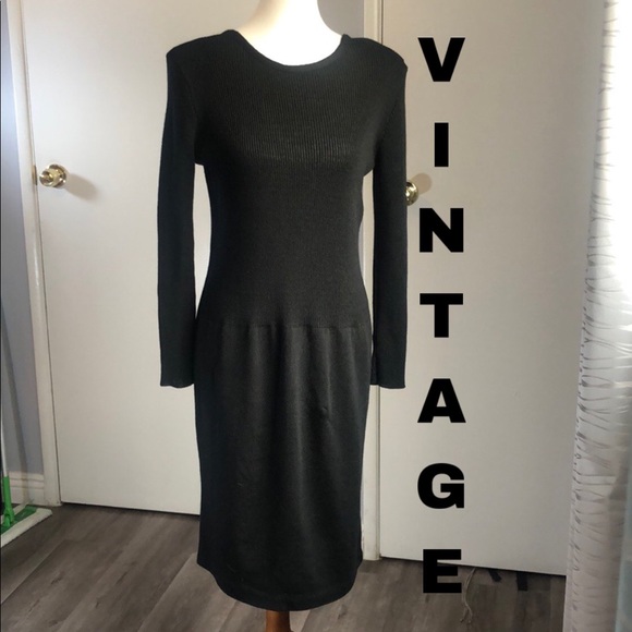 Vintage Dresses & Skirts - Vintage 90’s ribbed sweater dress